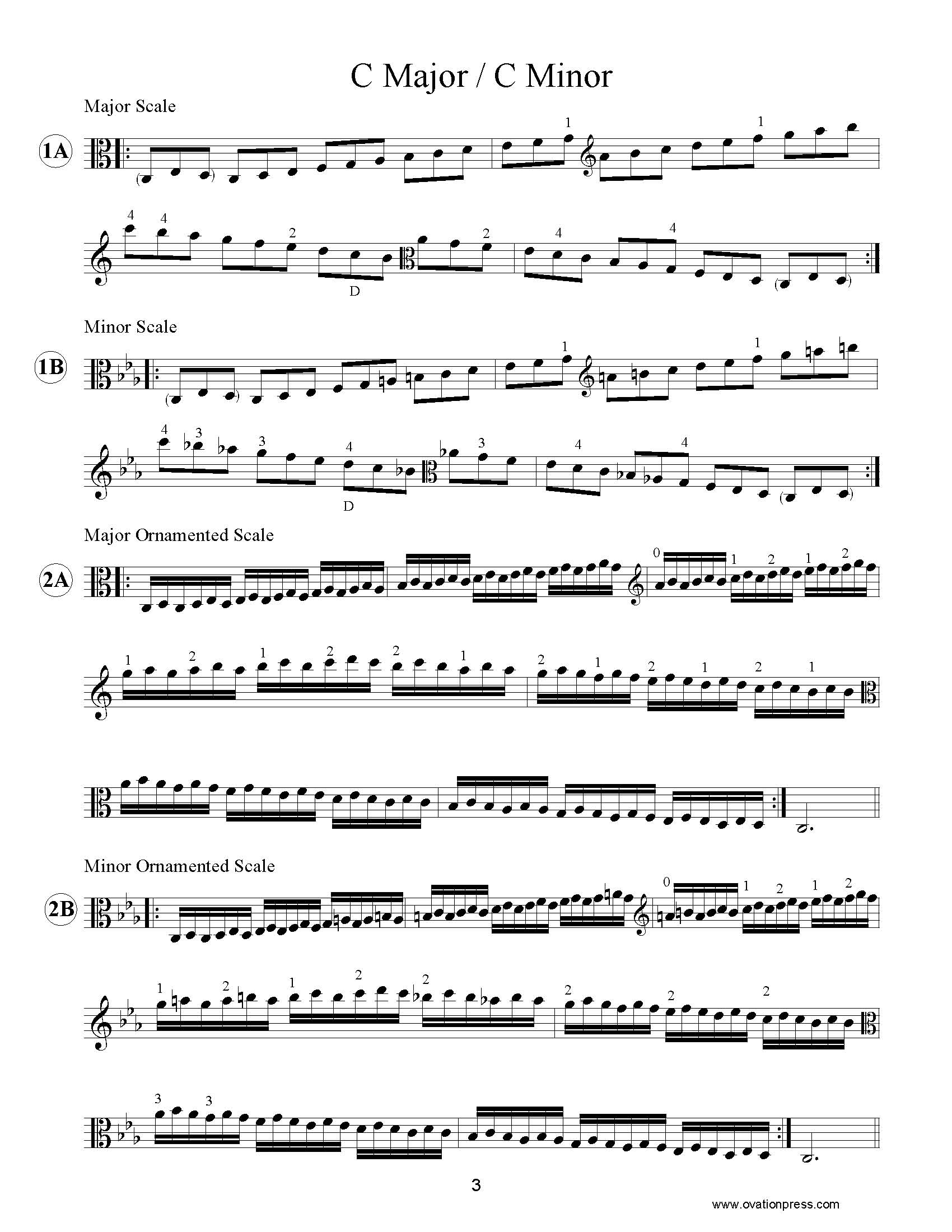 The Heifetz Scale Book For Violin