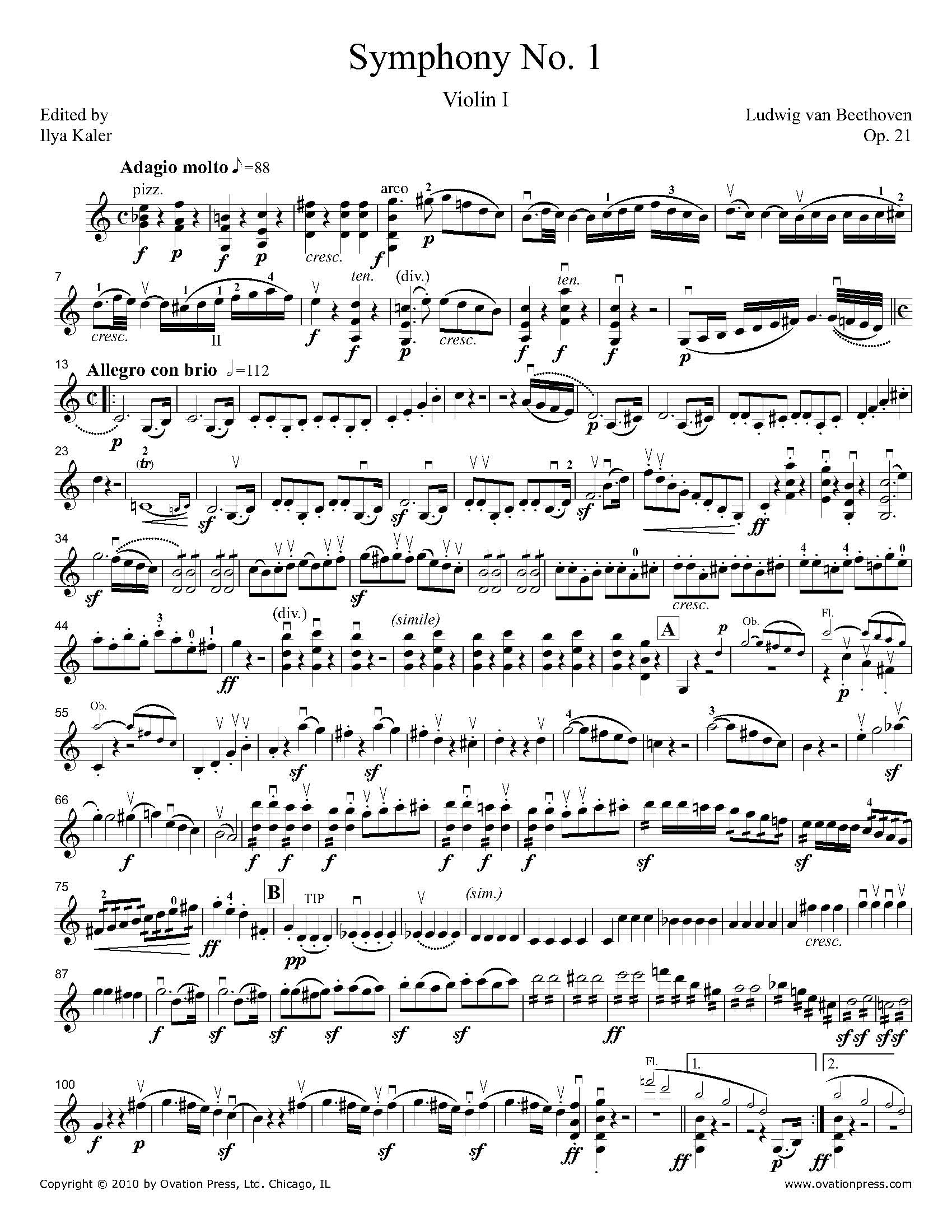 symphonie n 1 beethoven - symphonie nº 1 de beethoven